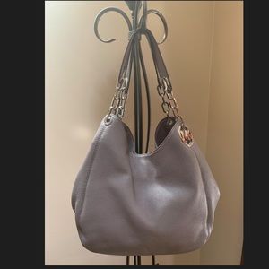 Michael Kors Grey and Siver tote